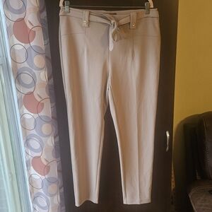 NYCC Women's Beige Ankle Pants